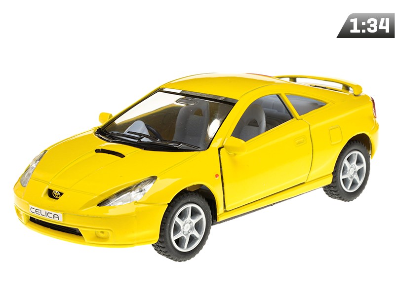 Modell 1:34, Toyota Celica, gelb (A11759Z)