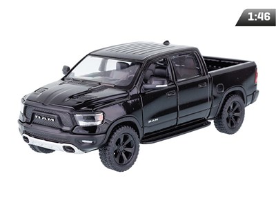 Modell 1:46, Kinsmart, 2019 Dodge Ram 1500, schwarz (A741DRCZ)