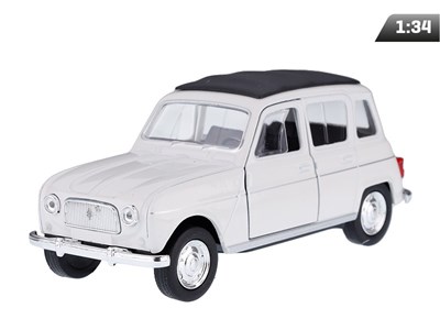 Model 1:34, Renault 4, white (A880REN4B)