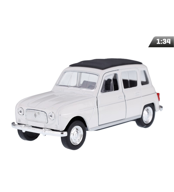 Modell 1:34, Renault 4, weiß (A880REN4B)