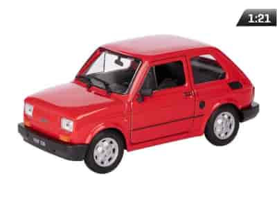 Model 1:21, PRL FIAT 126p, red (A066F126C)