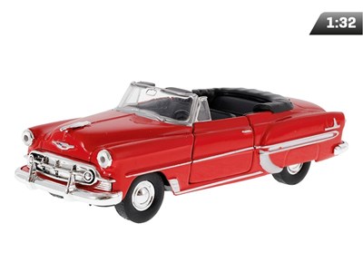 Model 1:34 1953 Chevrolet Bel Air, red (A875CBAC)