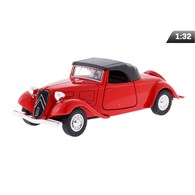 Model 1:34, 1939 CITROËN 11B Traction Avant Cabrio, red (A008751C1TC)