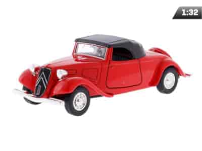 Model 1:34, 1939 CITROËN 11B Traction Avant Cabrio, czerwony (A008751C1TC)
