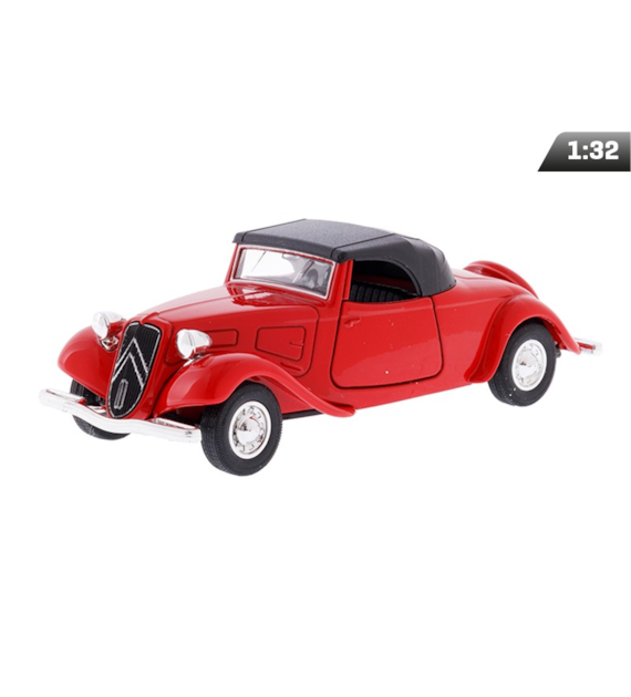 Model 1:34, 1939 CITROËN 11B Traction Avant Cabrio, czerwony (A008751C1TC)