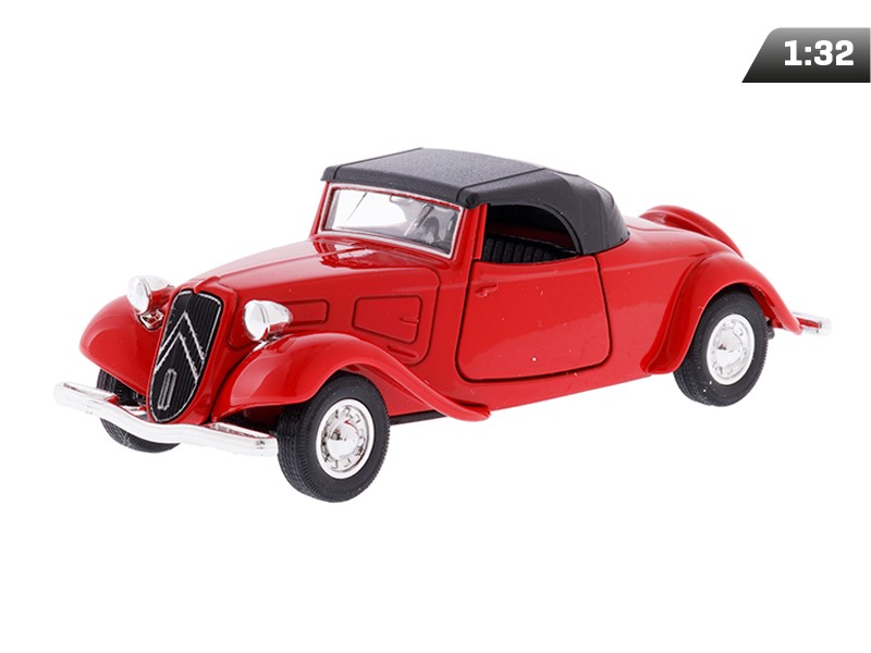 Model 1:34, 1939 CITROËN 11B Traction Avant Cabrio, czerwony (A008751C1TC)