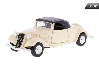 Model 1:34, 1939 CITROËN 11B Traction Avant Cabrio, kremowy (A008751C1TK)