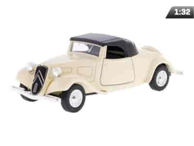 Model 1:34, 1939 CITROËN 11B Traction Avant Cabrio, kremowy (A008751C1TK)