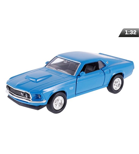 Model 1:34, 1969 FORD Mustang Boss 429, blue (A876FMB4N)