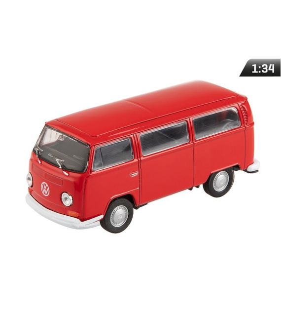 Model 1:34, 1972 VW T2, czerwony (A880VWT2C)