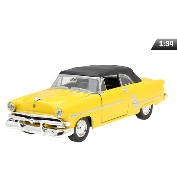 Modell 1:34, Ford Crestline Sunliner 1953, gelb