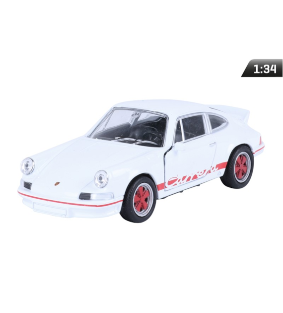 Modèle 1:34, 1973 PORSCHE 911 Carrera RS, blanc rouge (A880P9CRSBC)