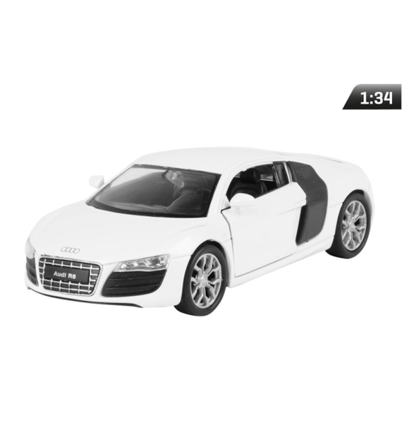 Modell 1:34, 2016 AUDI R8 V10, weiß (A880AR8VB)