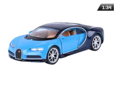 Modèle 1 :34, BUGATTI Chiron, bleu marine (A880BCHNG)