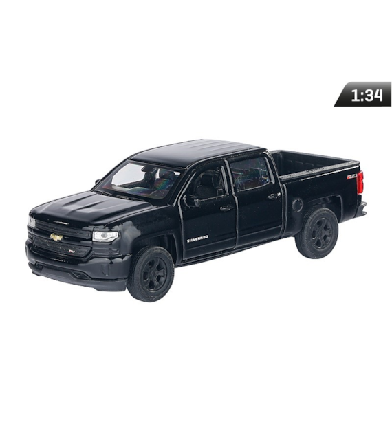 Model 1:34, CHEVROLET 2017 Silverado, black (A880CH17SC)