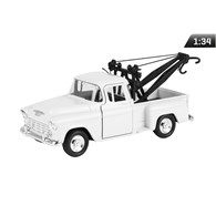 Model 1:34, CHEVY Stepside Tow Truck, biały (A880CSTTB)