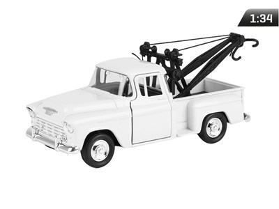 Model 1:34, CHEVY Stepside Tow Truck, biały (A880CSTTB)
