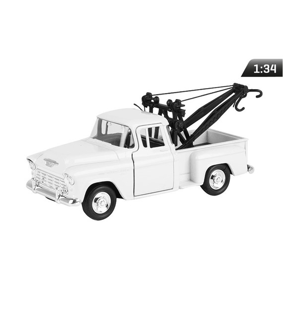 Model 1:34, CHEVY Stepside Tow Truck, white(A880CSTTB)