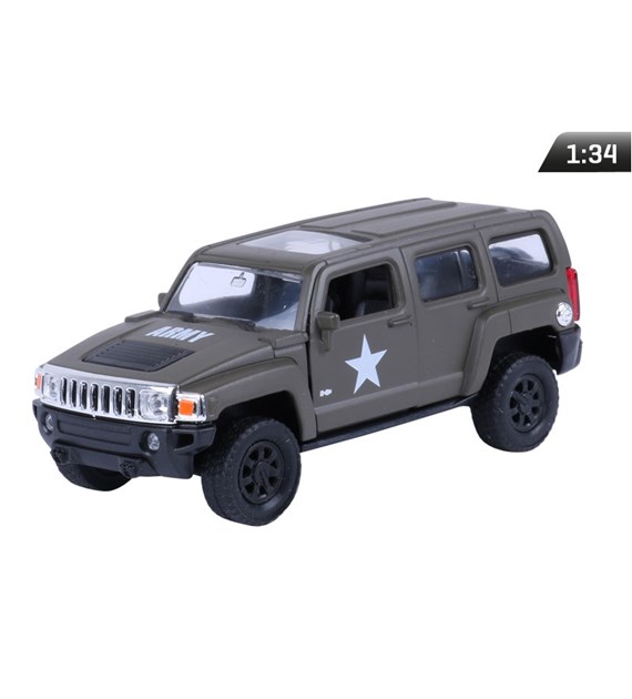 Modell 1:34, HUMMER H3, US ARMY, khaki (A880HH3UKH)