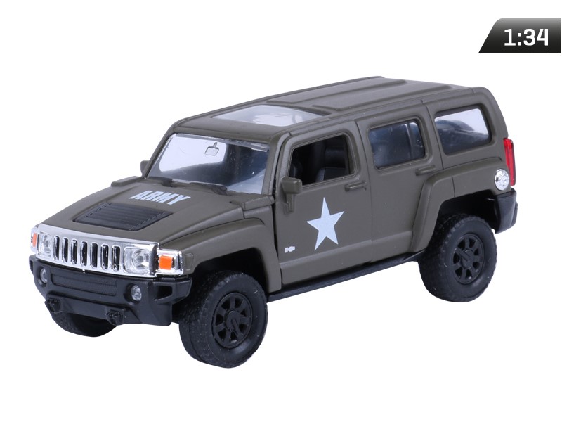 Model 1:34, HUMMER H3, US ARMY, khaki (A880HH3UKH)