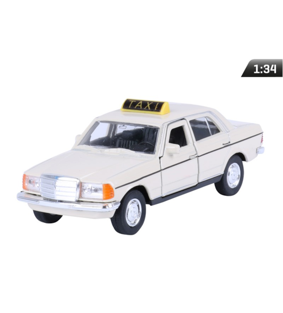Modèle 1:34, MERCEDES-BENZ W123, TAXI, écru (A880MBWTK)