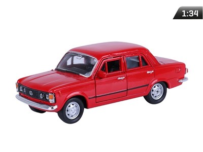 Model 1:34, PRL FIAT 125p, red (A884F125C)