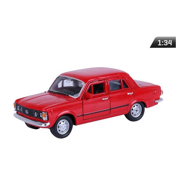 Model 1:34, PRL FIAT 125p, red (A884F125C)
