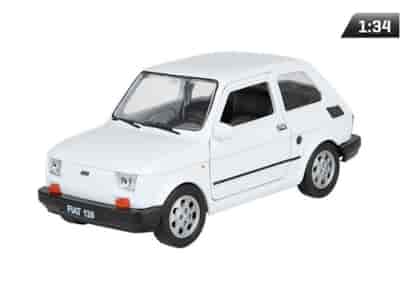 Model 1:34, PRL FIAT 126p, biały (A884F126B)