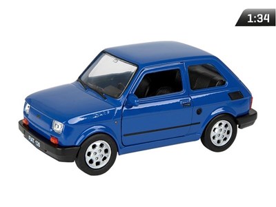 Model 1:34, PRL FIAT 126p, navy blue (A884F126G)