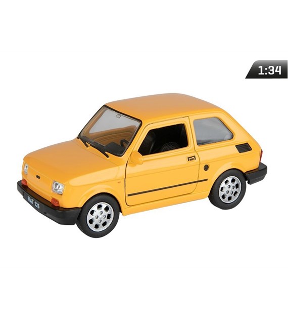 Modell 1:34, PRL FIAT 126p, orange (A884F126P)