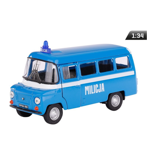 Model 1:34, PRL Nysa 522 MILICJA, niebieski (A884N522MIN)