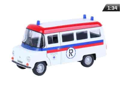 Model 1:34, PRL Nysa 522 POGOTOWIE RATUNKOWE, biały (A884N522PRB)
