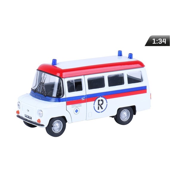 Modell 1:34, PRL Nysa 522 EMERGENCY, weiß (A884N522PRB)