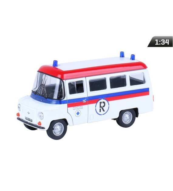 Model 1:34, PRL Nysa 522 POGOTOWIE RATUNKOWE, biały (A884N522PRB)