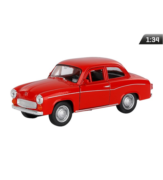 Model 1:34, PRL Syrena 105, czerwony (A884S105C)