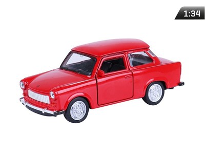 Model 1:34, PRL Trabant 601, czerwony (A884T601C)