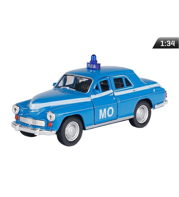 Model 1:34, PRL Warszawa 224 Milicja Obywatelska, blue (A884W224MON)