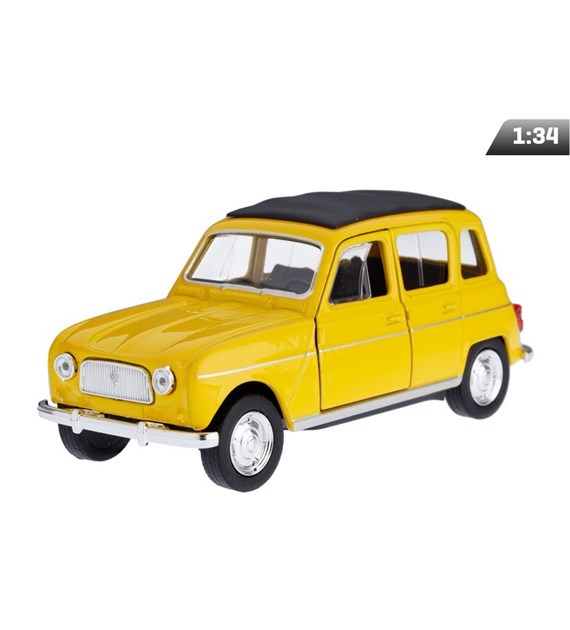 Model 1:34, Renault 4, żółty (A880REN4P)