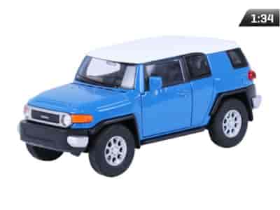 Modèle 1:34, TOYOTA FJ Cruiser, bleu (A880TFJCN)