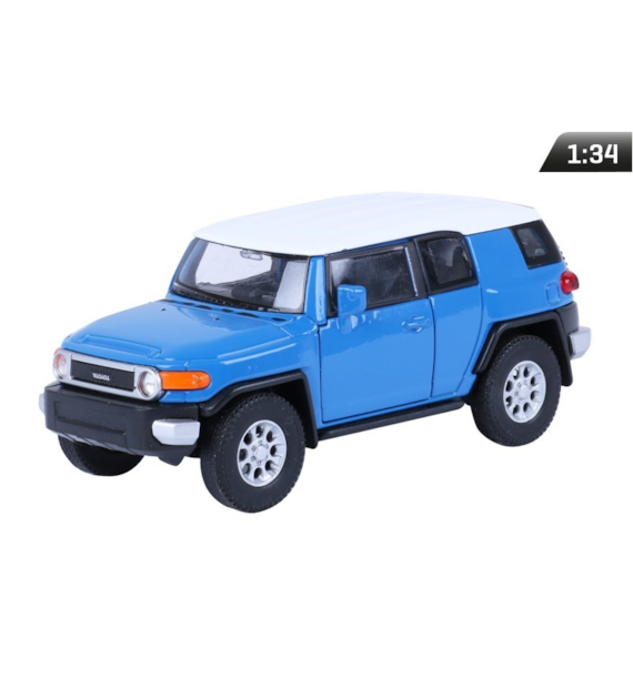 Modèle 1:34, TOYOTA FJ Cruiser, bleu (A880TFJCN)