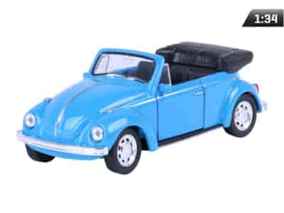Modell 1:34, VW Beetle Cabrio, blau (A880VWBCN)