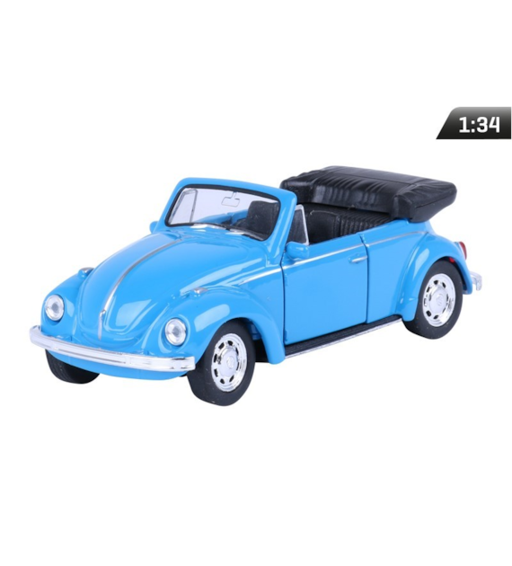 Modell 1:34, VW Beetle Cabrio, blau (A880VWBCN)