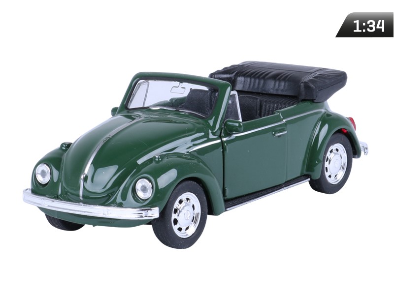 Model 1:34, VW Beetle Convertible, green (A880VWBCZ)