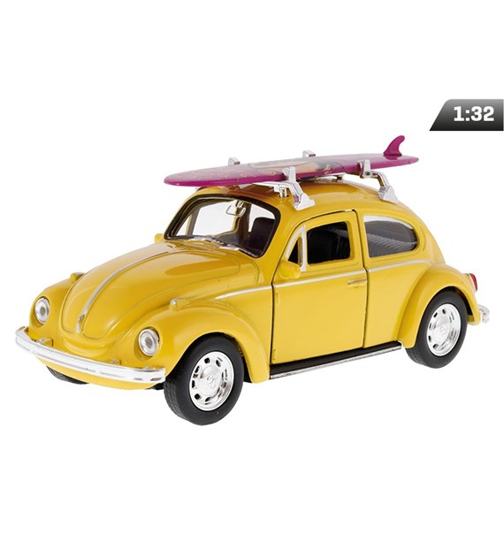 Modèle 1:34, VW Beetle, Surfing, jaune (A880VWBSZ)