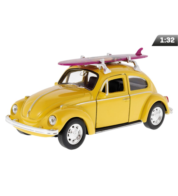 Model 1:34, VW Beetle, Surfing, żółty (A880VWBSZ)