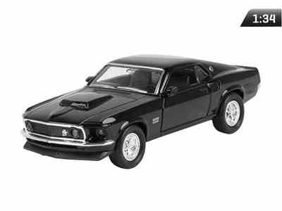 Model 1:34, 1969 FORD Mustang Boss 429 czarny