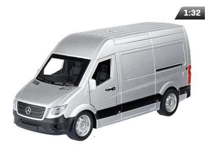 Model 1:32, Mercedes-Benz Sprinter, srebrny