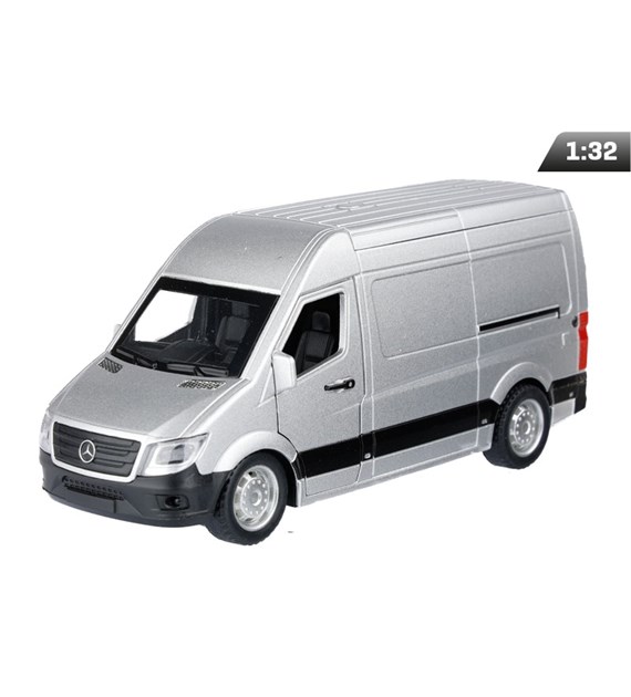 Model 1:32, Mercedes-Benz Sprinter, srebrny