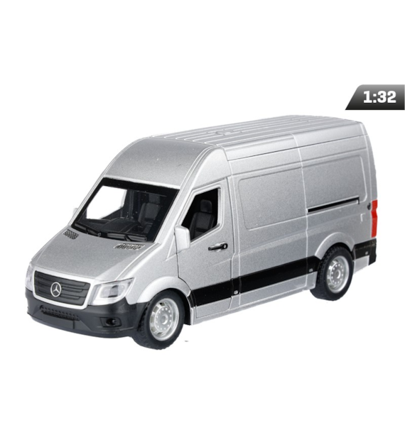 Model 1:32, Mercedes-Benz Sprinter, srebrny