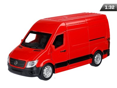 Model 1:32, Mercedes-Benz Sprinter, czerwony